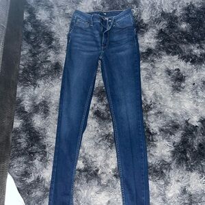 Fashion Nova Blue Skinny Jeans